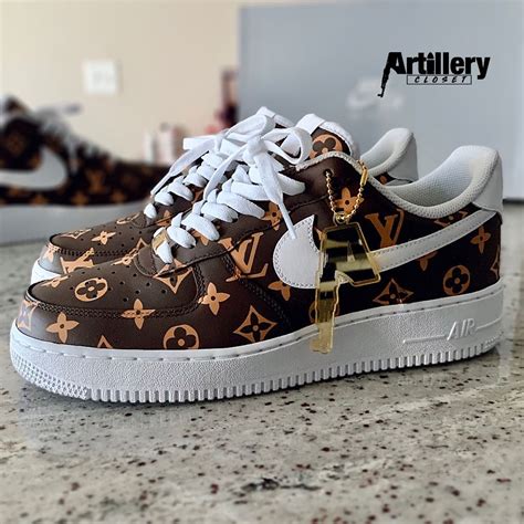 custom louis vuitton nike air force 1|Louis Vuitton air force 1 collaboration.